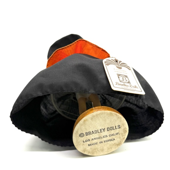 Vintage Bradley Doll October Halloween Witch Los Angeles Calif with Original Tag - Picture 10 of 10